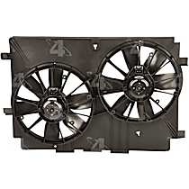Radiator Fan 6 Cyl 3.8L, Dual fan, 4-Seasons OE Replacement
