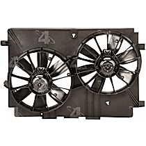 Radiator Fan 8 Cyl 5.7L, Dual fan, 4-Seasons OE Replacement
