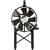A/C Condenser Fan 8 Cyl 5.6L, Single fan, 4-Seasons Cooling Fan Assembly - 