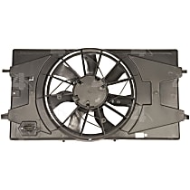 Radiator Fan 4 Cyl 2.4L, Single fan, 4-Seasons Cooling Fan Assembly