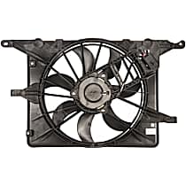 Radiator Fan 4 Cyl 2.4L, Single fan, 4-Seasons Cooling Fan Assembly