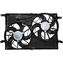 Radiator Fan 6 Cyl 3.6L, Dual fan, 4-Seasons Cooling Fan Assembly - 