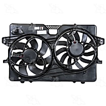 76229 4-Seasons Cooling Fan Assembly Radiator Fan 4 Cyl., 2.5L Engine Dual fan 