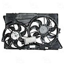 76264 OE Replacement Radiator Fan, Dual fan, 4-Seasons Cooling Fan Assembly