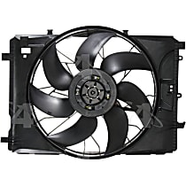 76280 OE Replacement Radiator Fan, Single fan, 4-Seasons Cooling Fan Assembly
