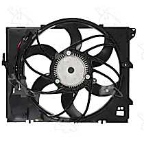 4-Seasons Cooling Fan Assembly Radiator Fan 6 Cyl., 3.0L Engine Single fan 