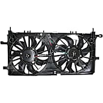 76298 OE Replacement Radiator Fan, Dual fan, 4-Seasons Cooling Fan Assembly