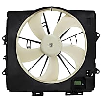 Radiator Fan 8 Cyl 4.6L, Without Heavy Duty Cooling, Single fan - 