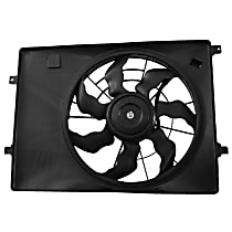 76402 OE Replacement Radiator Fan, Single fan