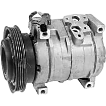 77387 A/C Compressor, With Clutch, 4-Groove Pulley, 4-Seasons OE Replacement