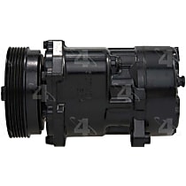 A/C Compressor, with SD7V16 Compressor, From Chassis 8NY030001, With Clutch, 6-Groove Pulley, 4-Seasons OE Replacement - 
