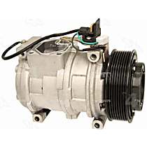 78344 A/C Compressor, With Clutch, 8-Groove Pulley, 4-Seasons OE Replacement