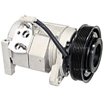 A/C Compressor, with 10S20H Compressor, May Require use of OE Connector, With Clutch, 6-Groove Pulley, 6 Cyl 3.3L, 4-Seasons OE Replacement - 