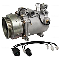 A/C Compressor, with MSC90C Compressor, With Clutch, 4-Groove Pulley, 4 Cyl 2.0L - 