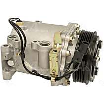 A/C Compressor, with MSC90C Compressor, With Clutch, 6-Groove Pulley, 4 Cyl 2.0L, 4-Seasons OE Replacement - 