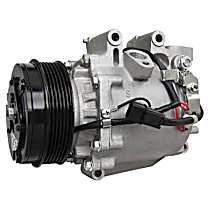 A/C Compressor, 2-Door, with TRSE09 Compressor, With Clutch, 6-Groove Pulley, 4 Cyl 1.8L - 