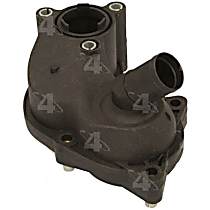 Thermostat Housing, With 1 Switch Port, 6 Cyl 4.0L, 4-Seasons OE Replacement - 