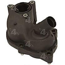 Thermostat Housing, With 2 Switch Ports, 6 Cyl 4.0L, 4-Seasons OE Replacement - 