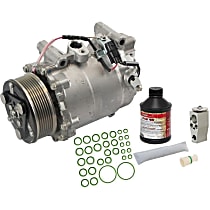 A/C Compressor, with TRSE09 Compressor, With Clutch, 7-Groove Pulley - 