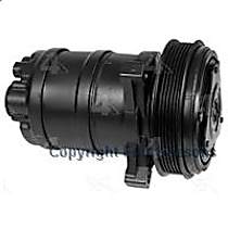 A/C Compressor, with HD6 Compressor, Use PAG 46 Compressor Oil, With Clutch, 6-Groove Pulley, 3.8L, 4-Seasons OE Replacement - 