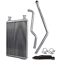 Heater Core, With Inlet and Outlet Pipes - 