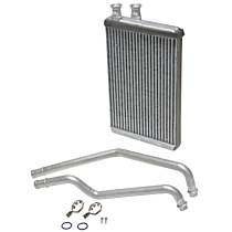 Heater Core, With Inlet and Outlet Pipes - 