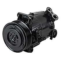 A/C Compressor, with CVC Compressor, With Clutch, 7-Groove Pulley, 4 Cyl 2.4L - 