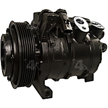 A/C Compressor Sold individually With Clutch, 6-Groove Pulley