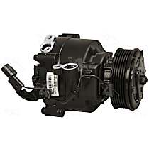 A/C Compressor, with QS90 Compressor, With Clutch, 6-Groove Pulley, 4 Cyl 2.4L, 4-Seasons OE Replacement - 
