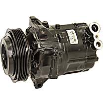 97556 A/C Compressor, With Clutch, 5-Groove Pulley, 4-Seasons OE Replacement