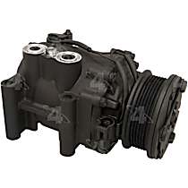 A/C Compressor, with Scroll Compressor, With Clutch, 6-Groove Pulley, 4 Cyl 2.3L, 4-Seasons A/C Compressor - 