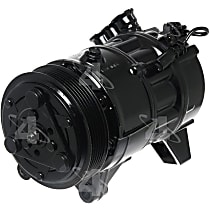 A/C Compressor Sold individually With Clutch, 6-Groove Pulley