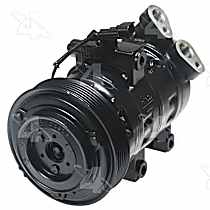 A/C Compressor, with DKS17D Compressor, With Clutch, 6-Groove Pulley, 4 Cyl 2.3L, 4-Seasons A/C Compressor - 
