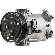 A/C Compressor, with CVC Compressor, With Clutch, 7-Groove Pulley, 4 Cyl 2.4L, 4-Seasons OE Replacement - 