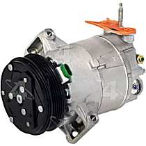 A/C Compressor, with CVC Compressor, With Clutch, 5-Groove Pulley, 4 Cyl 2.4L, 4-Seasons A/C Compressor - 