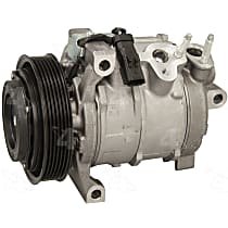 A/C Compressor Sold individually With Clutch, 6-Groove Pulley