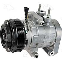 A/C Compressor, with DKS17DS Compressor, With Clutch, 6-Groove Pulley, 8 Cyl 4.6L, 4-Seasons OE Replacement - 