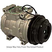 A/C Compressor, with TRSE09 Compressor, With Clutch, 7-Groove Pulley, 4-Seasons OE Replacement - 