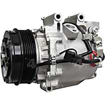 A/C Compressor, with TRSE09 Compressor, With Clutch, 6-Groove Pulley, 4 Cyl 1.8L, 4-Seasons OE Replacement - 