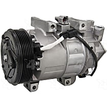A/C Compressor Sold individually With Clutch, 6-Groove Pulley