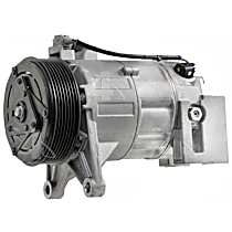 A/C Compressor, with VCS-14EC Compressor, With Clutch, 7-Groove Pulley, 6 Cyl 3.5L, 4-Seasons OE Replacement - 