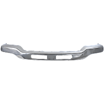 Front Bumper, Chrome, Without Mounting Brackets
