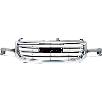 Grille Assembly, Chrome Shell and Insert