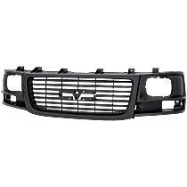 Grille Assembly, Textured Black Shell and Insert