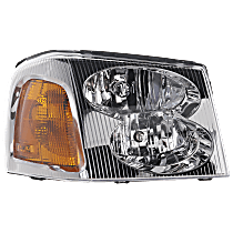 Passenger Side Halogen Headlight, With bulb(s), OE Replacement, CAPA Certified