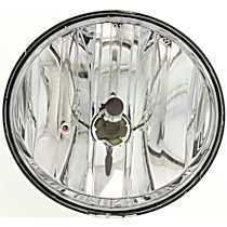 Front, Driver or Passenger Side Halogen Fog Light, With bulb(s), OE Replacement, CAPA Certified