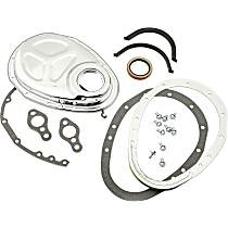 1099 Timing Cover, Chrome, Steel