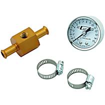 1560 Fuel Block with 0-15 PSI Fuel Pressure Gauge