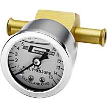 1564 Fuel Block with 0-15 PSI Liquid Filled Fuel Pressure Gauge