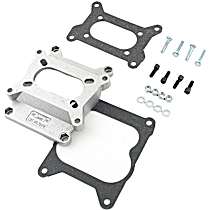 Carburetor Adapter, Holley 350/500 2-Barrel. Carburetor to Quadrajet (Spread Bore) Bolt Pattern.